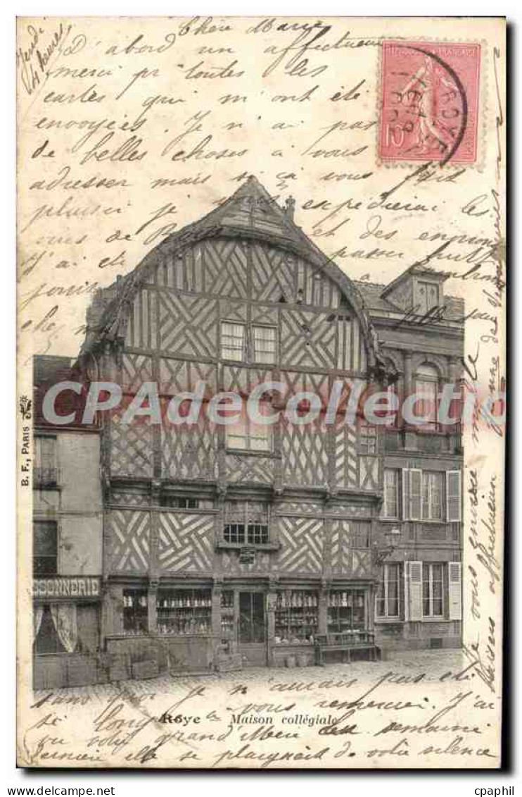 CPA Roye Maison Collegiale