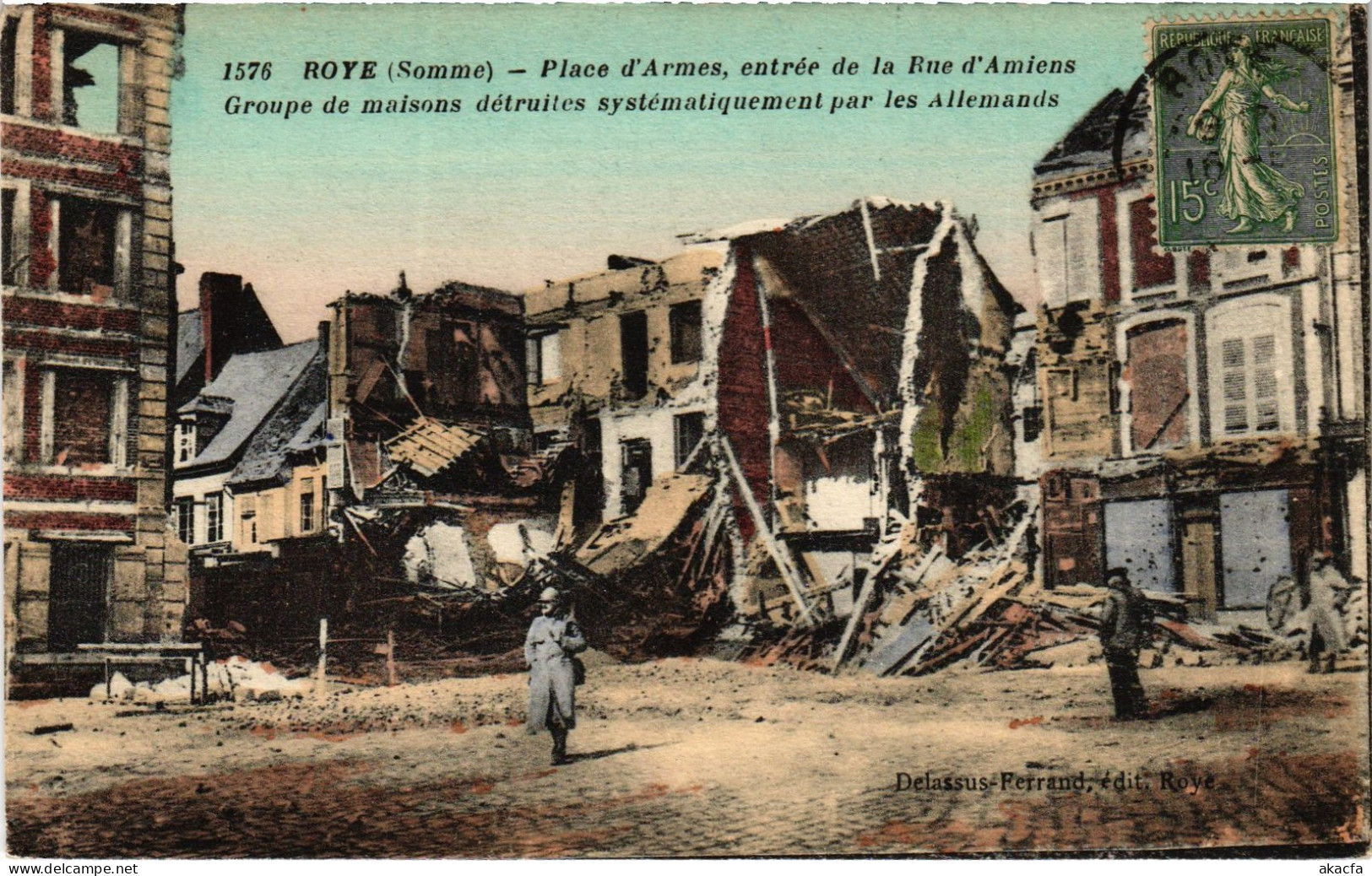 CPA Roye Place d'Armes (1497880)