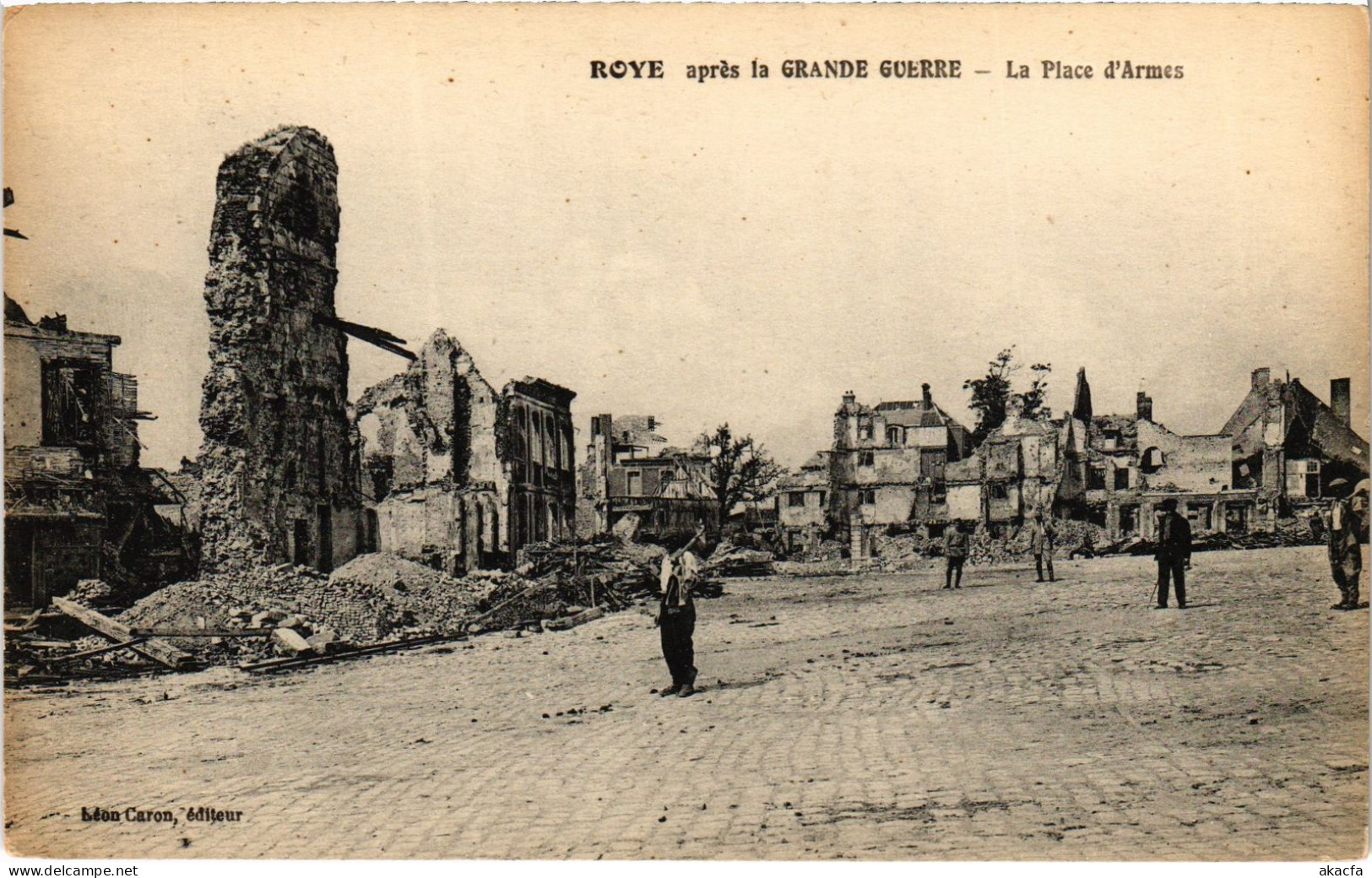 CPA Roye Place d'Armes (1497897)