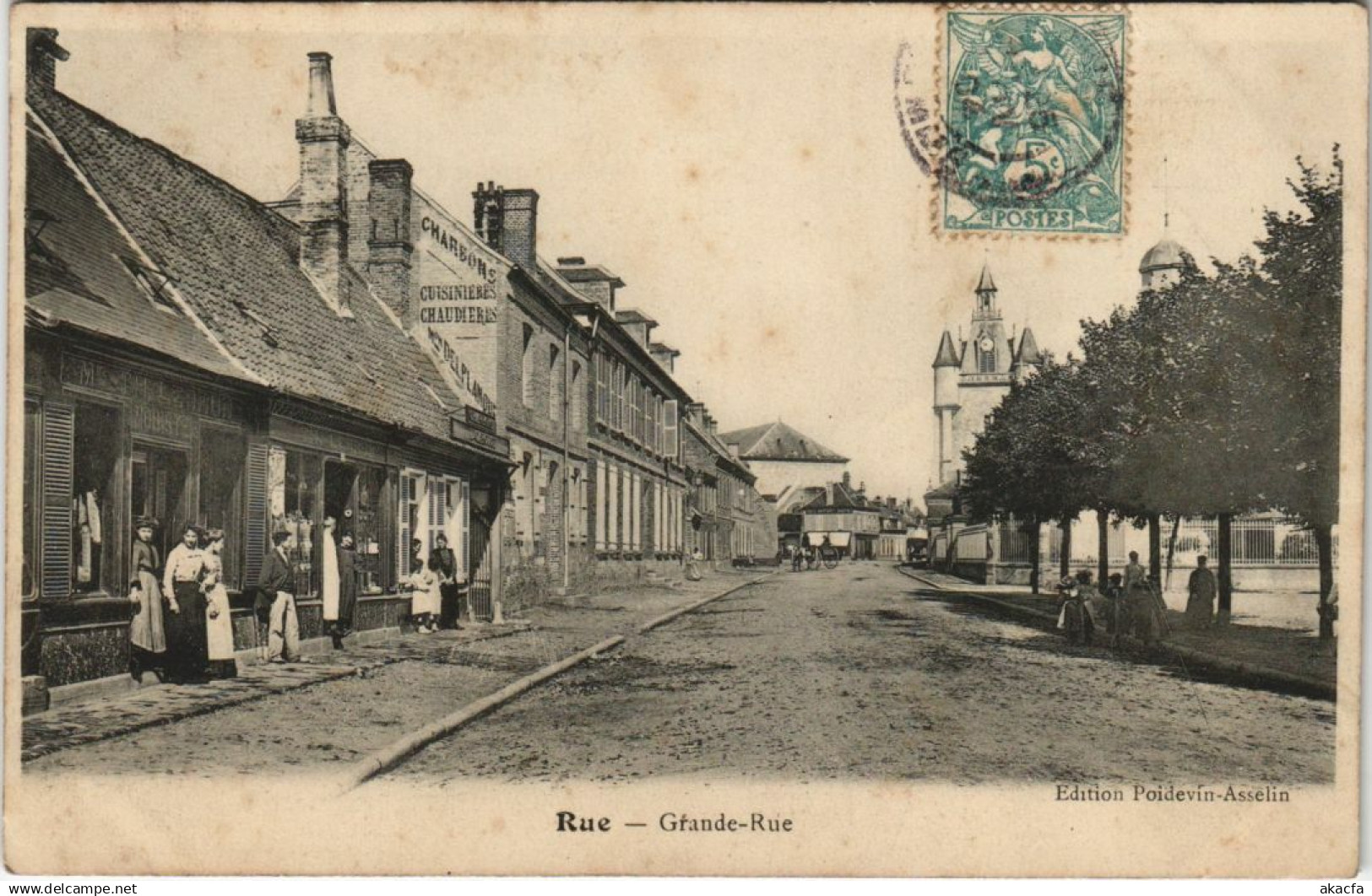 CPA RUE Grande Rue (19307)