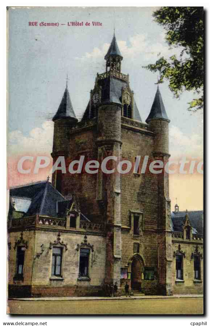 CPA Rue L'Hotel De Ville