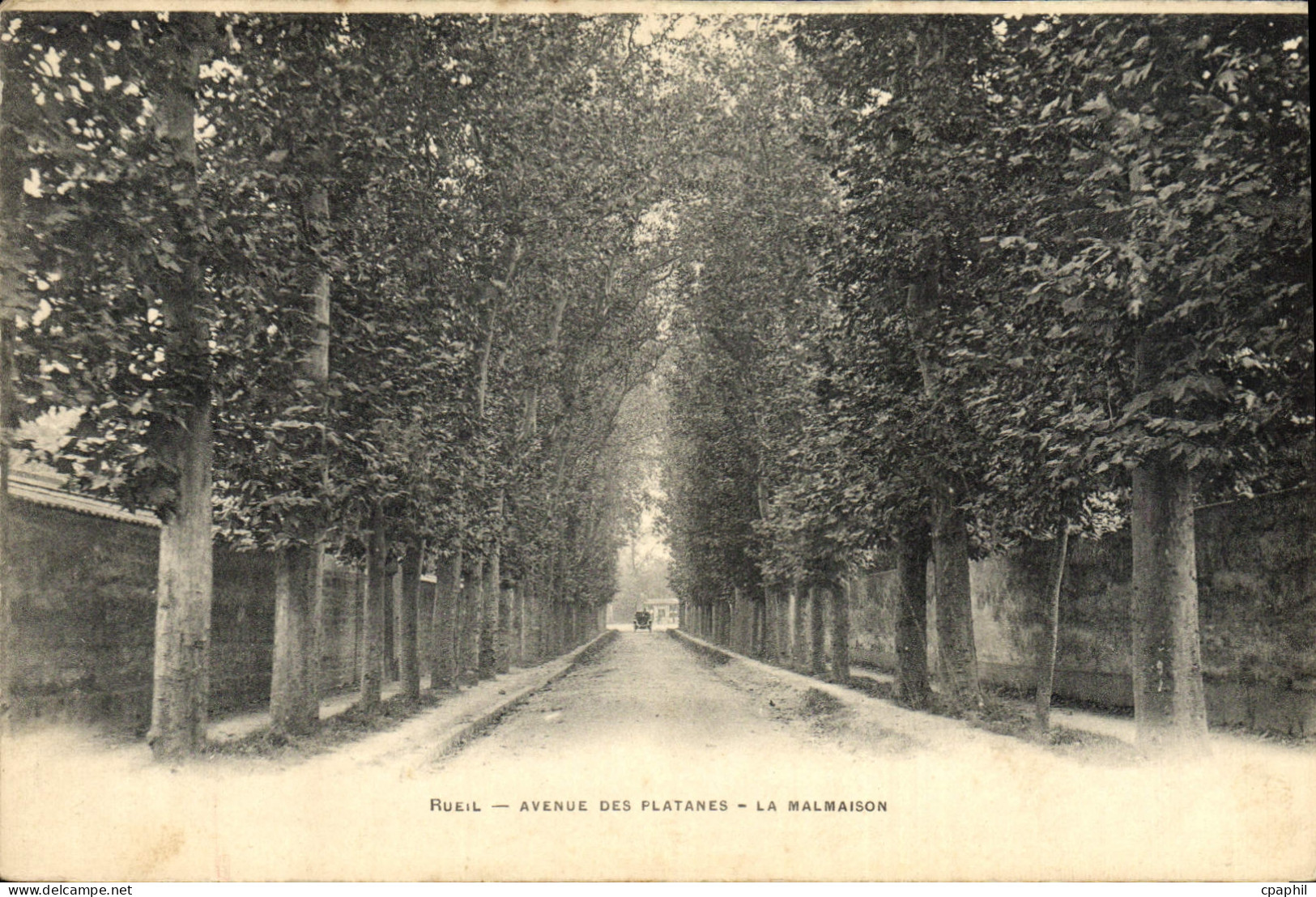 CPA Rueil Avenue Des platanes La Malmaison