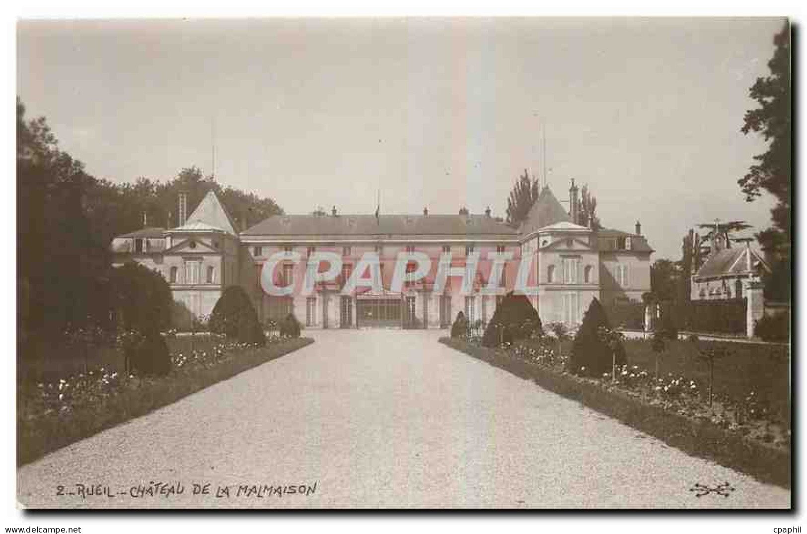 CPA Rueil Chateau de la Malmaison