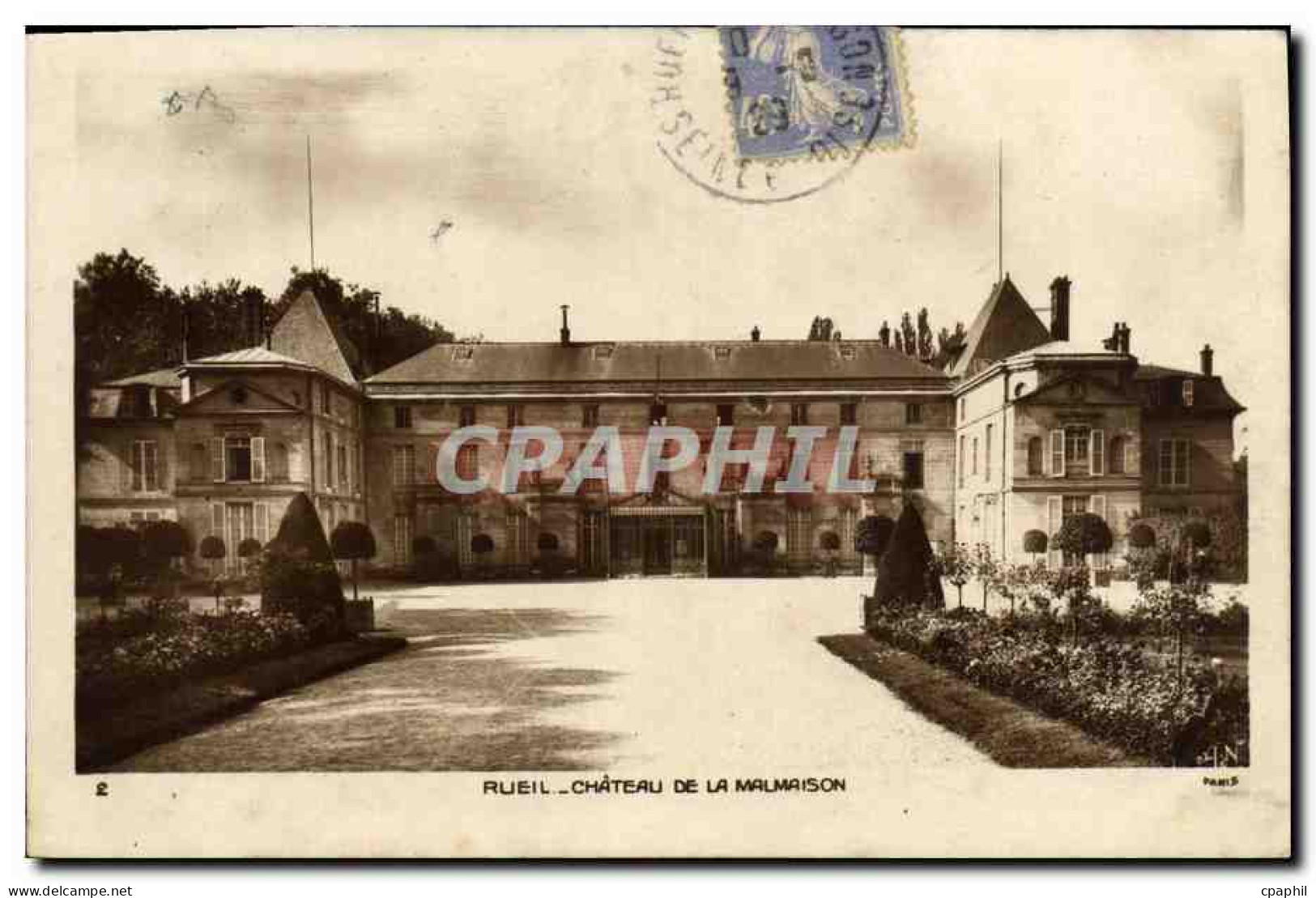 CPA Rueil Chateau de la Malmaison