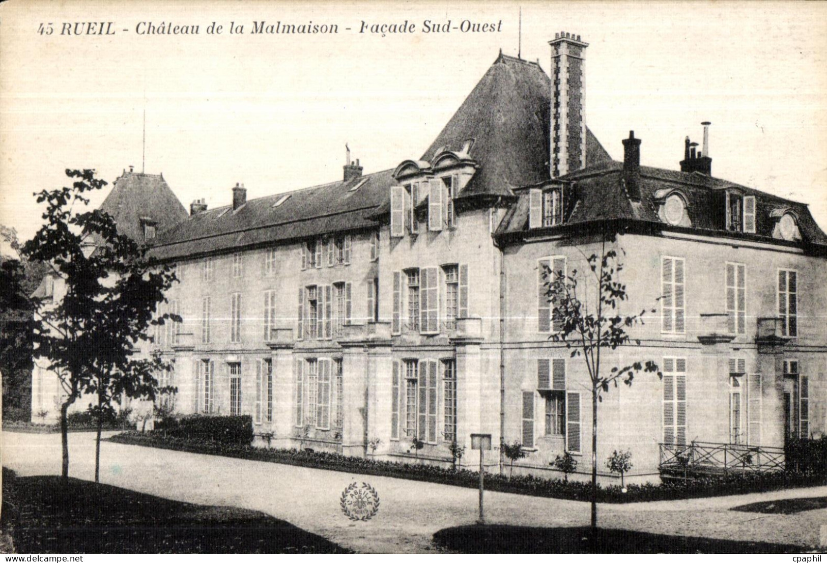 CPA RUEIL Chateau De La Malmaison Facade Sud Ouest