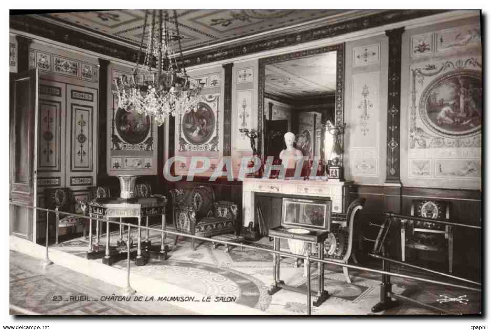 CPA Rueil Chateau de la Malmaison Le Salon