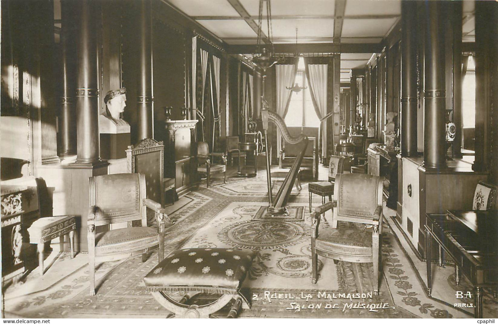CPA RUEIL LA MALMAISON - SALON DE MUSIQUE