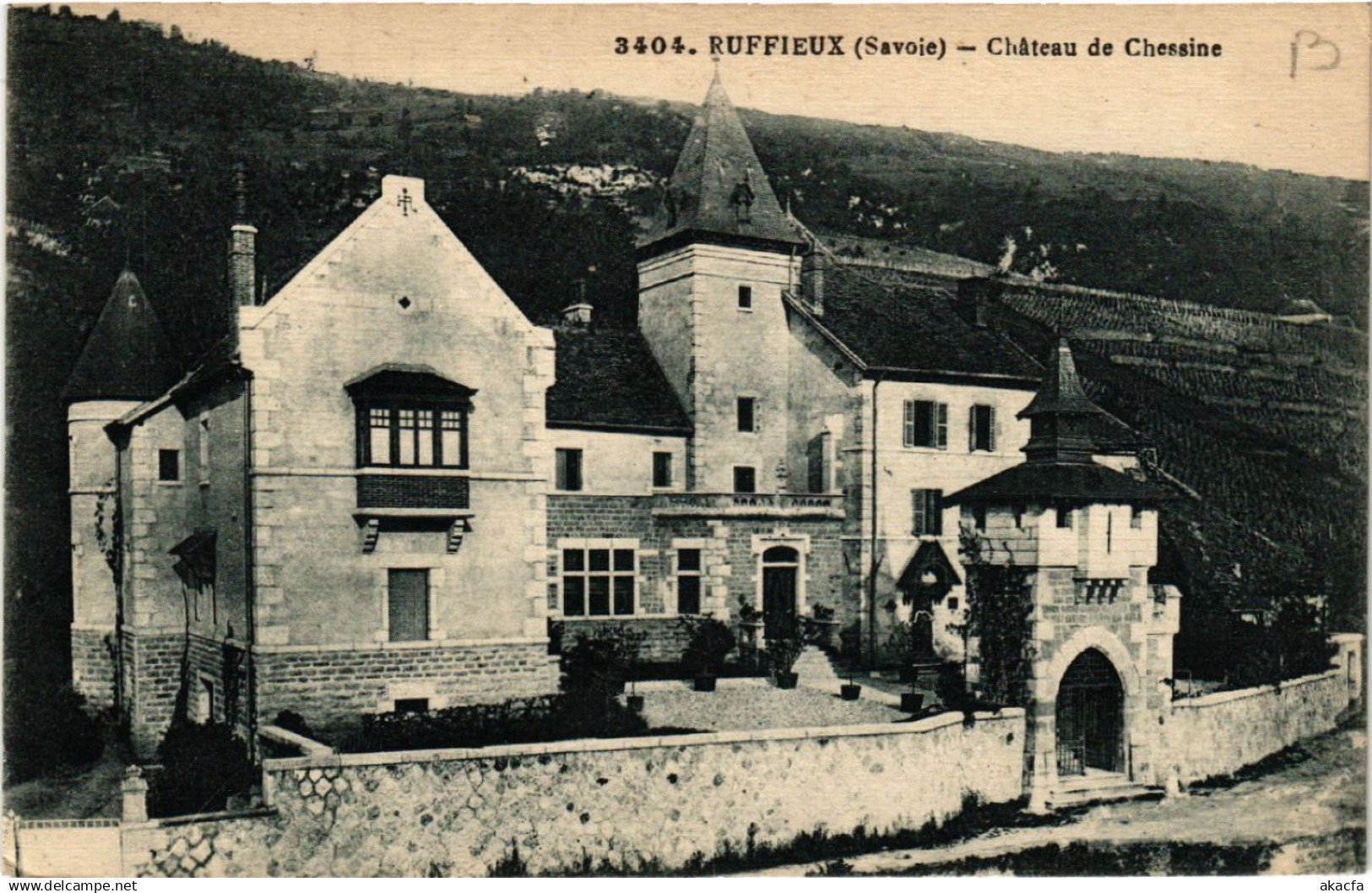 CPA RUFFIEUX - Chateau de Chessine (438979)