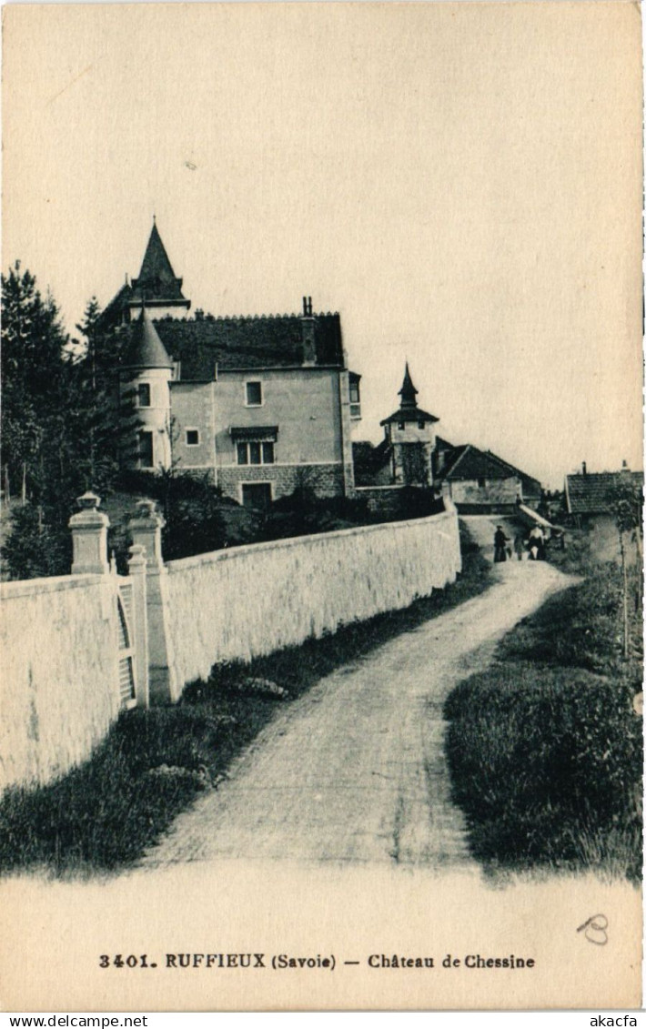 CPA RUFFIEUX - Chateau de Chessine (439129)
