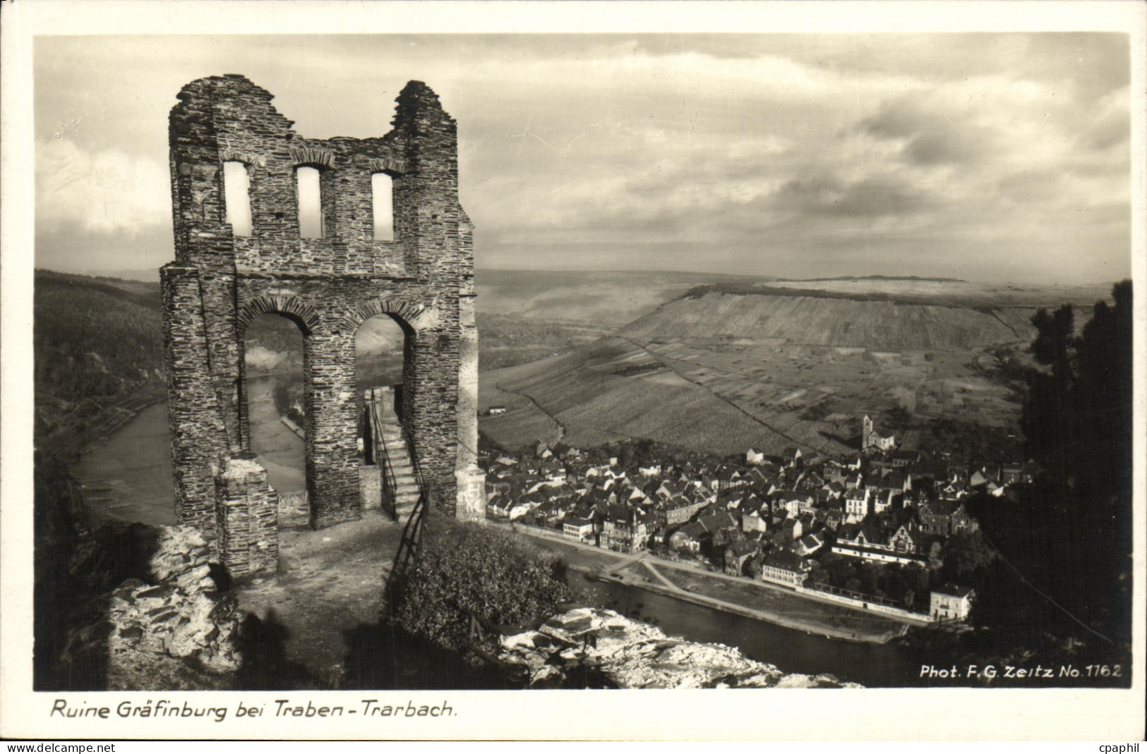 CPA Ruine Grafinburg Ber Traben Trarbach