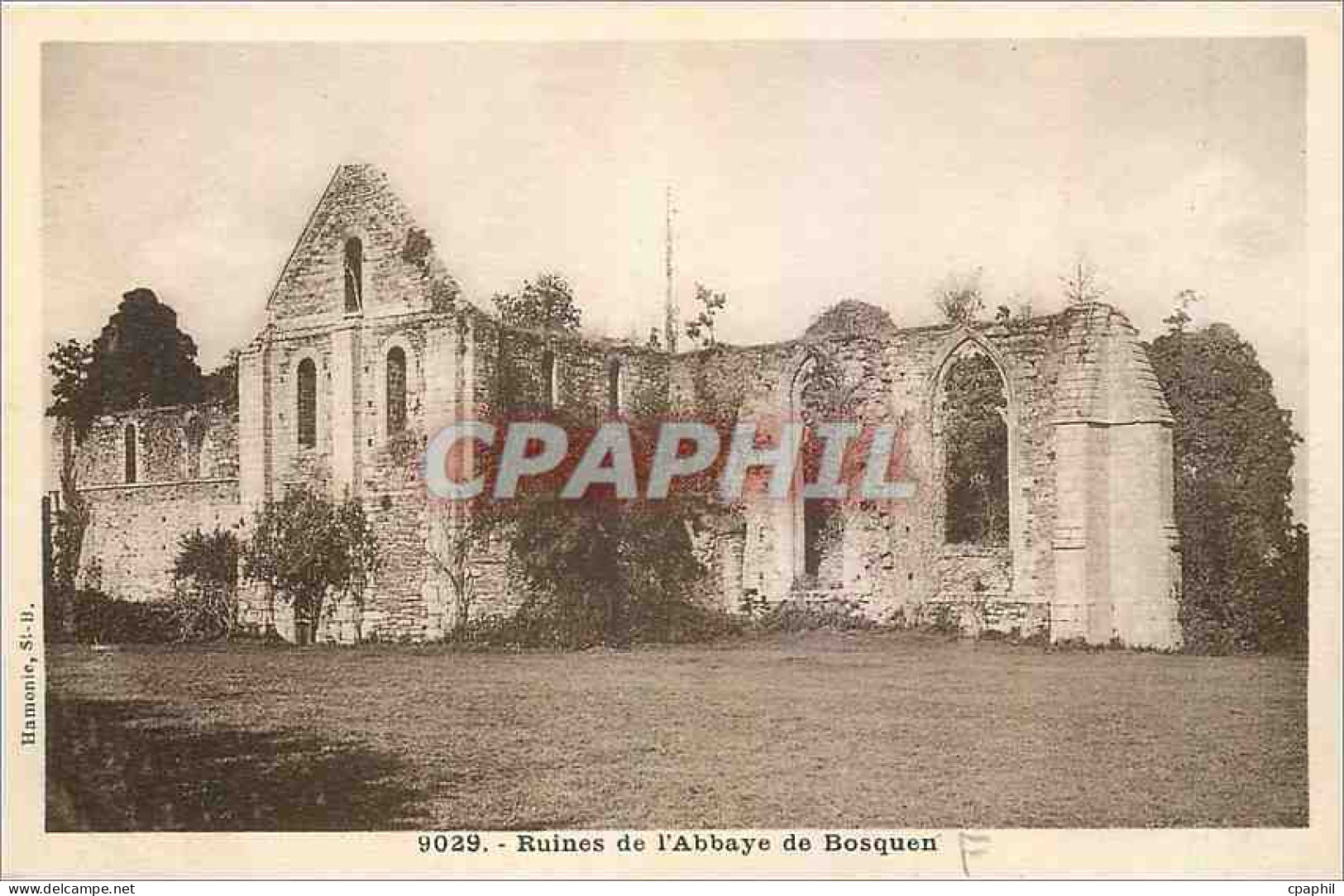 CPA Ruines de l'Abbaye de Boquen
