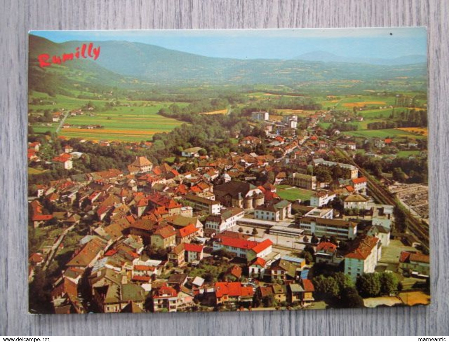 Cpa Rumilly (74) vue générale