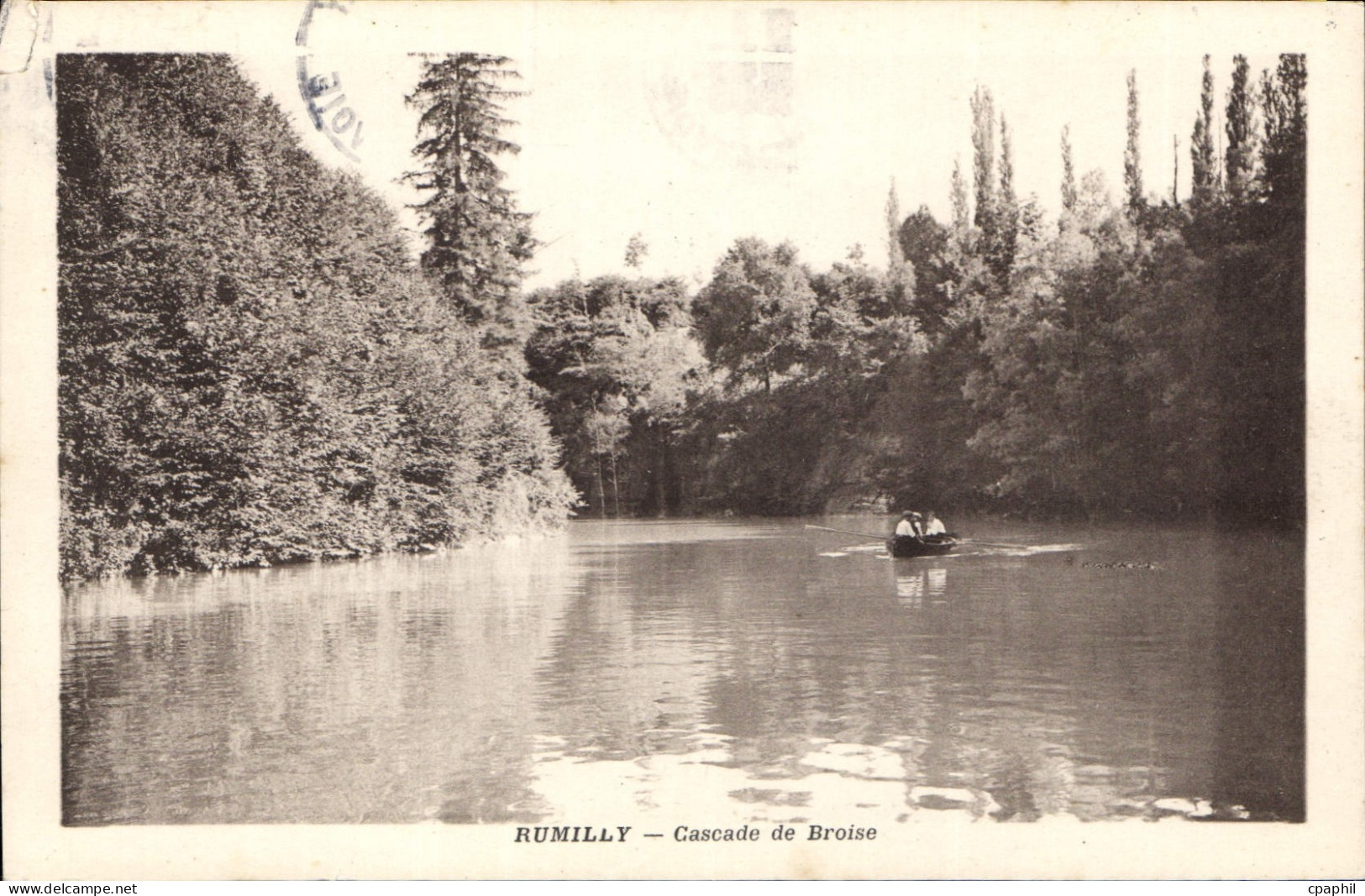 CPA Rumilly Cascade de Broise