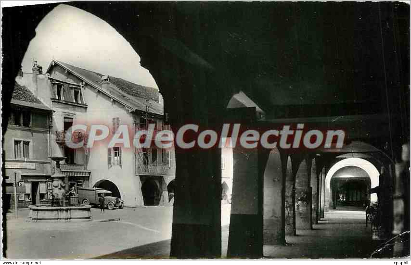 CPA Rumilly (Haute Savoie) Les Arcades