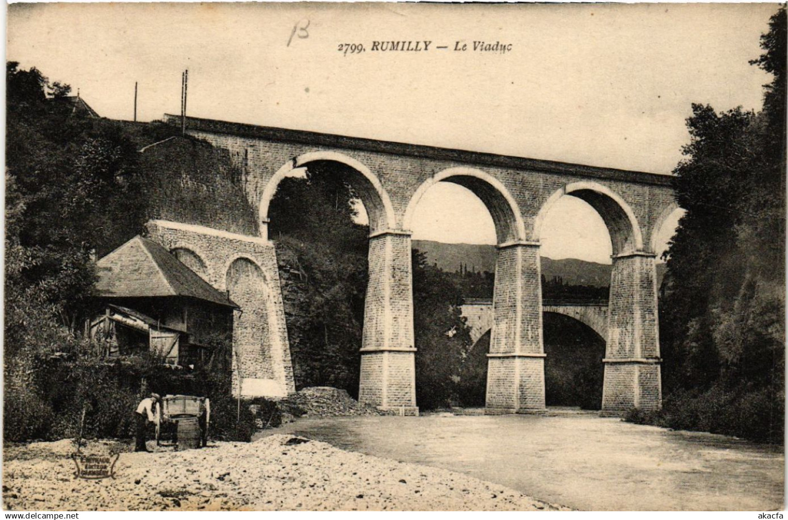CPA RUMILLY - Le Viaduc (439650)