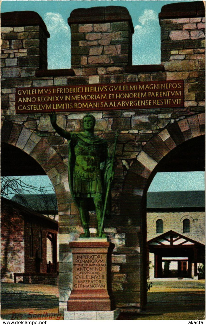 CPA Saalburg Die Saalburg GERMANY (931362)