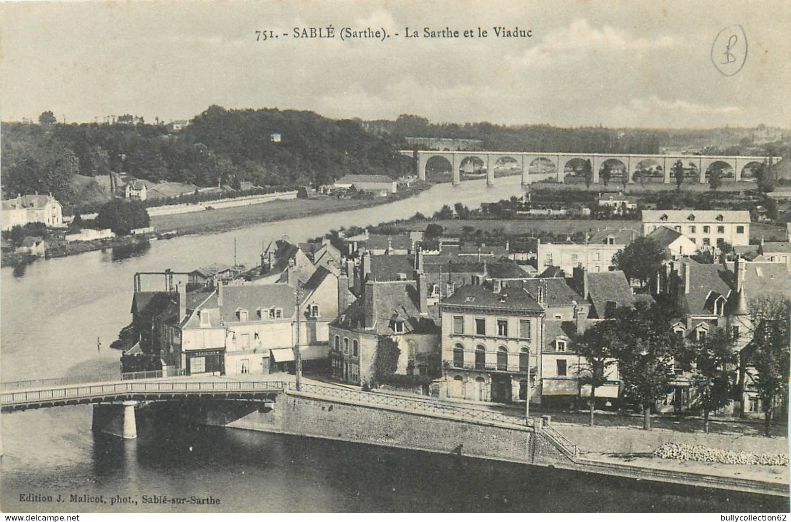 CPA Sable sur Sarthe 72/225