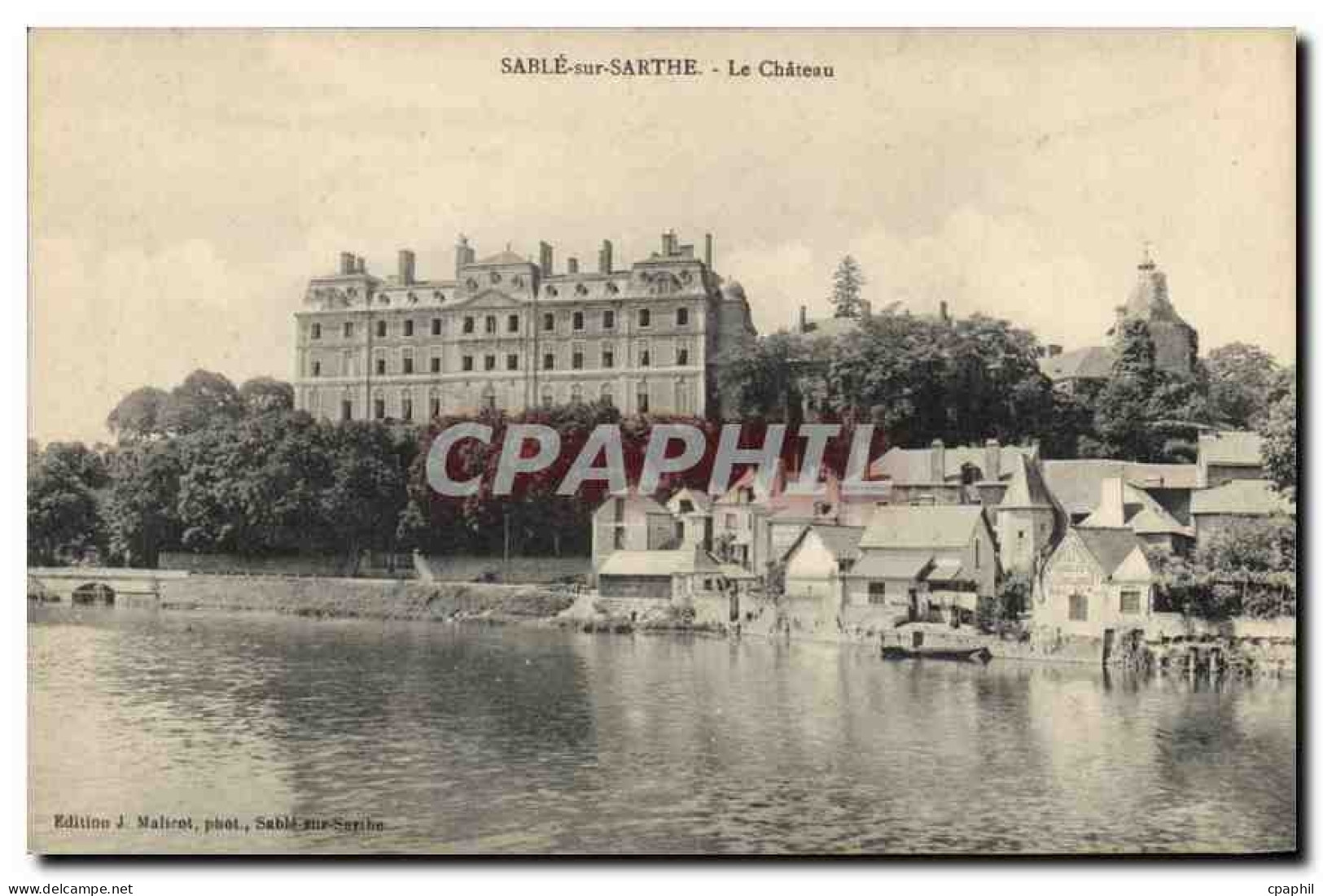 CPA Sable sur Sarthe Le Chateau