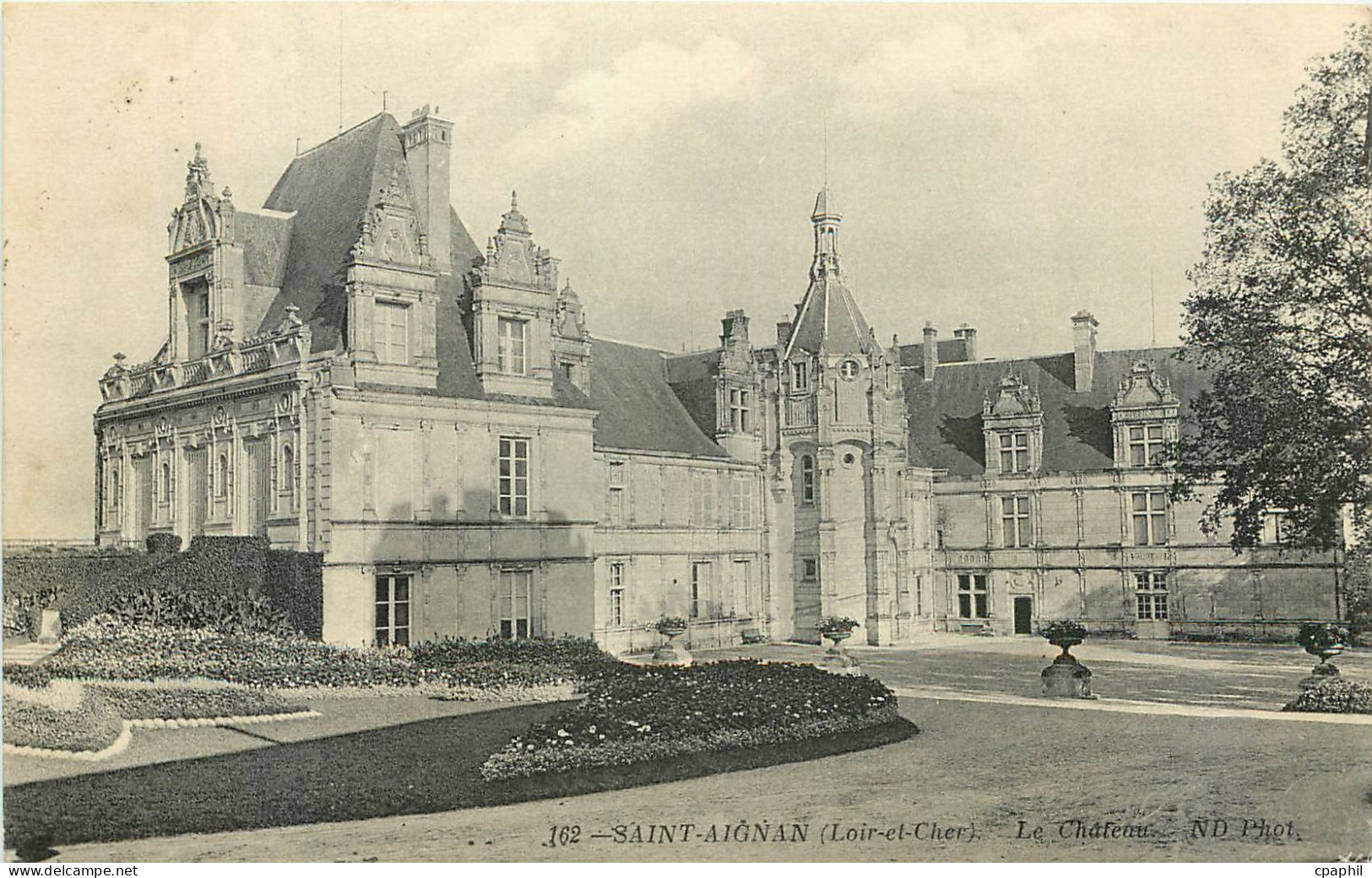 CPA Saint Aignan Loir et Cher le Chateau