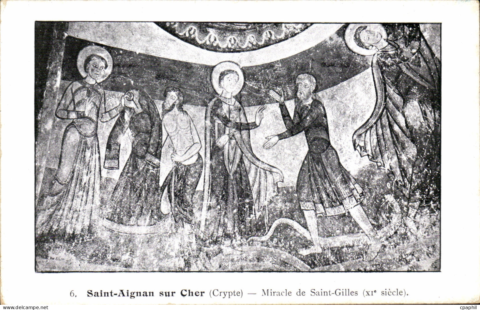 CPA Saint Aignan sur Cher Miracle de Saint Gilles
