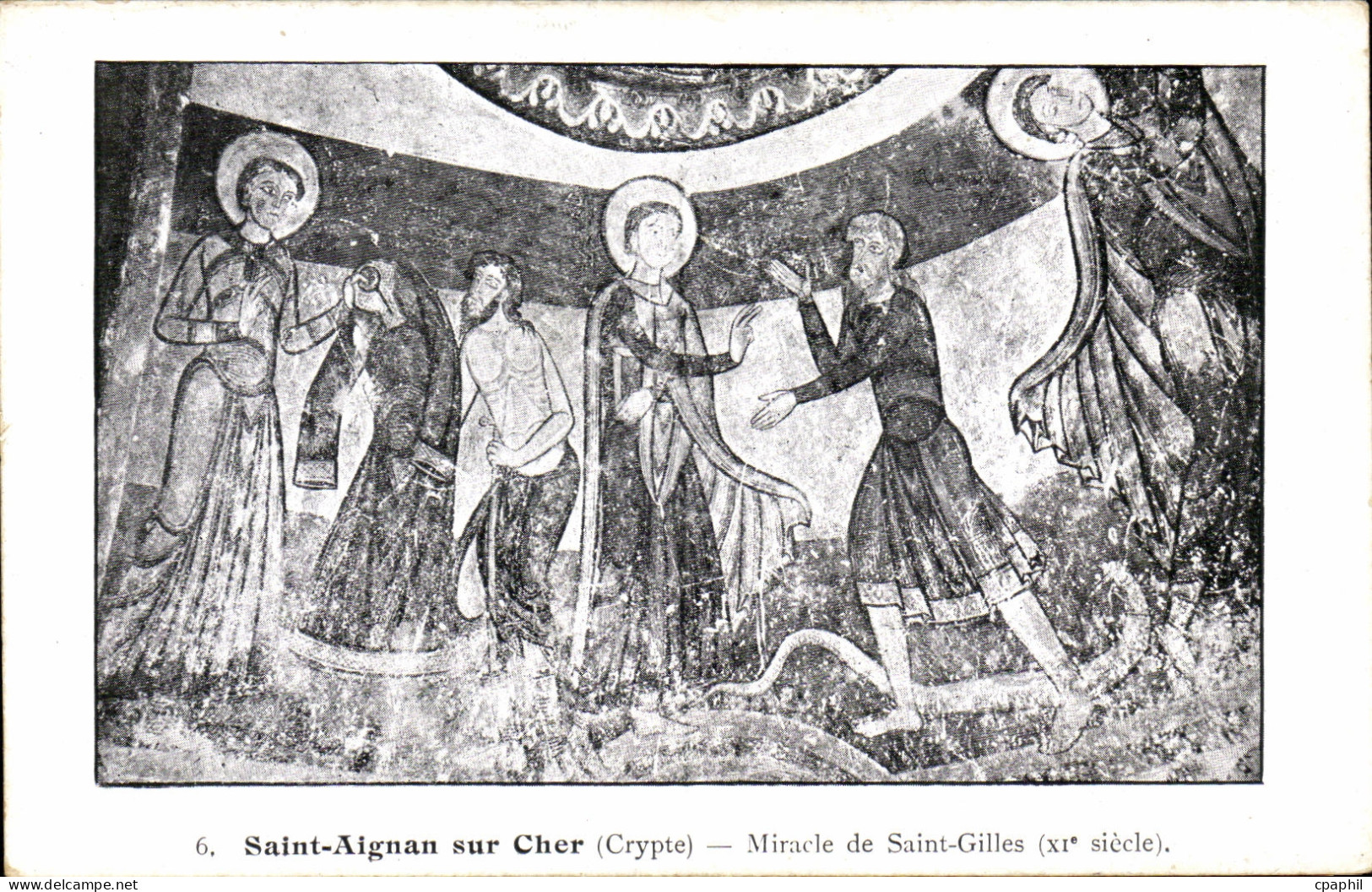 CPA Saint Aignan sur Cher Miracle de Saint Gilles (11eme)