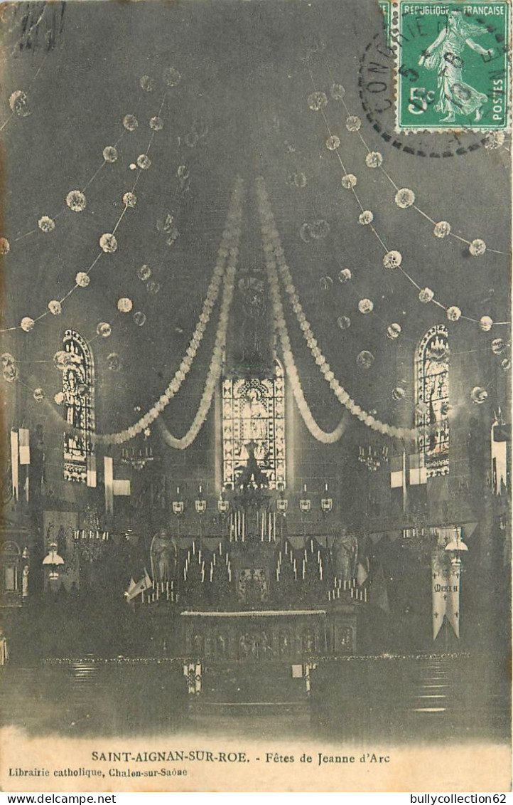 CPA Saint Aignan sur Roe  53/84