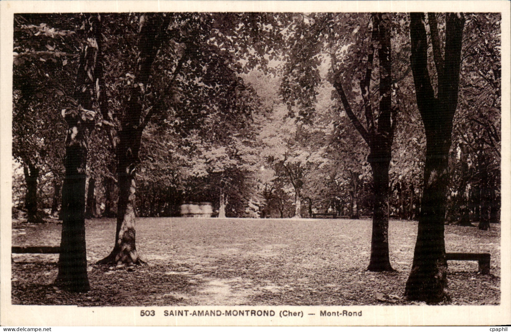 CPA Saint Amand Montrond Mont Rond