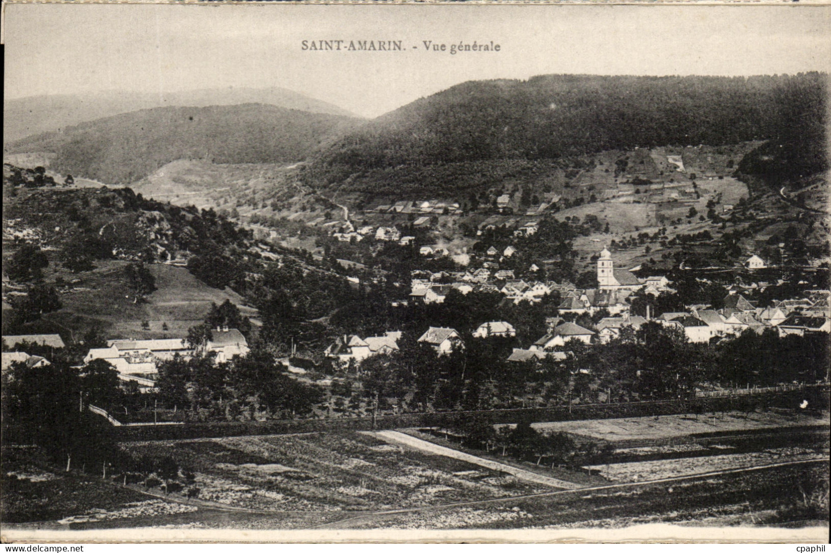 CPA Saint Amarin Vue Generale