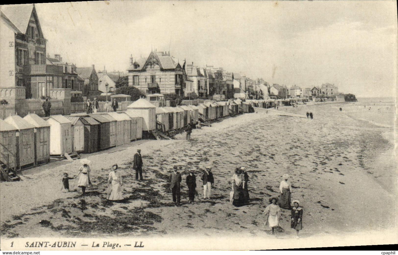 CPA Saint Aubin La Plage