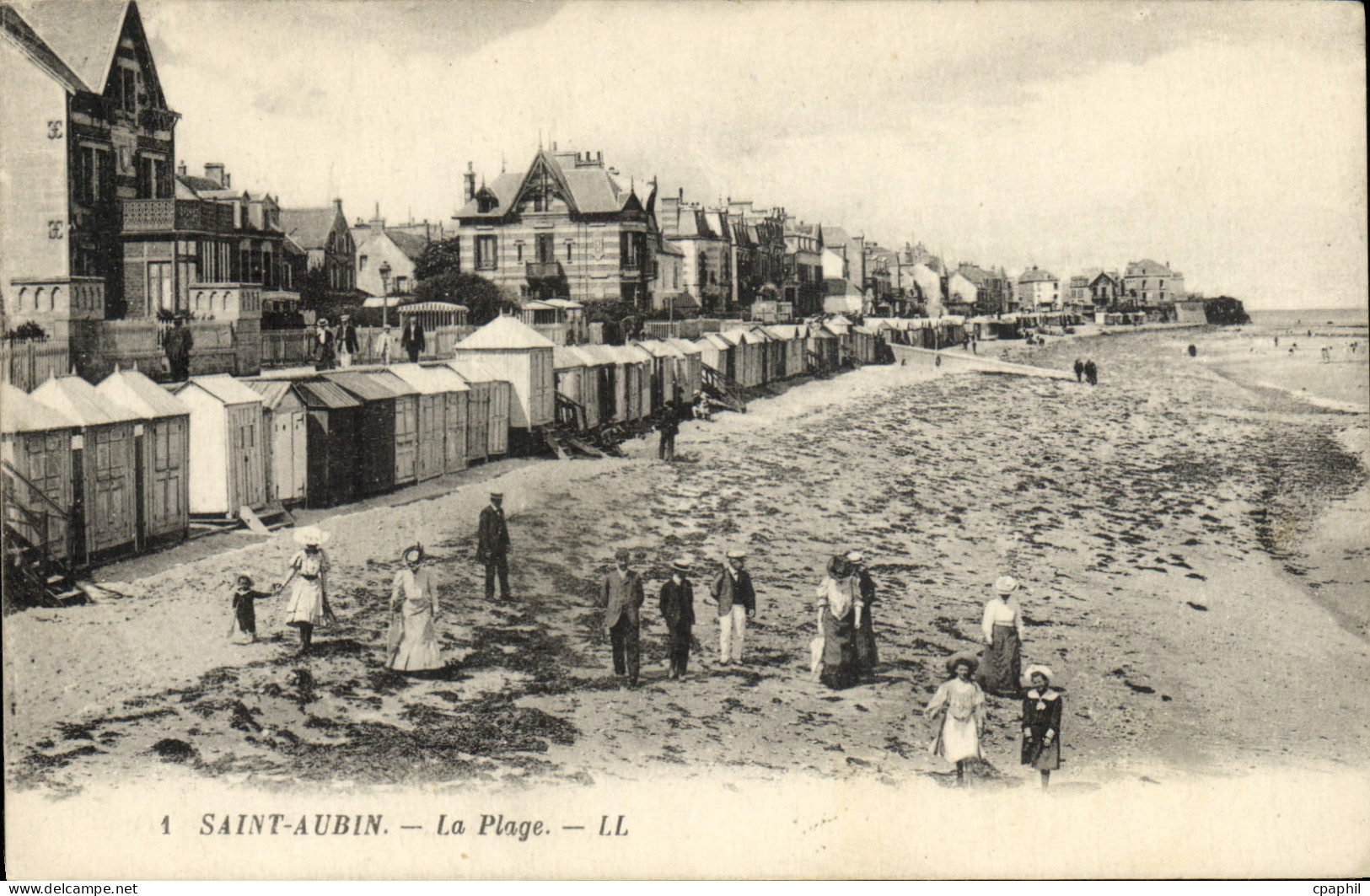 CPA Saint Aubin La Plage