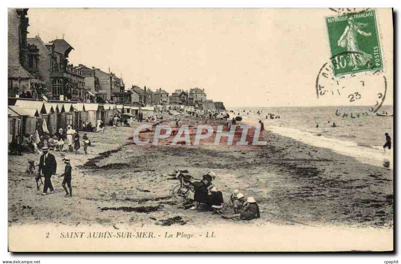 CPA Saint Aubin La Plage