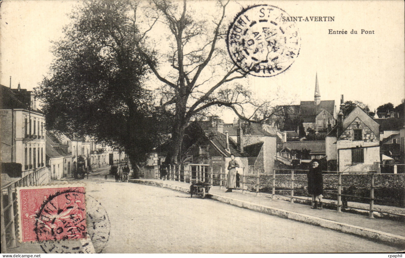 CPA Saint Avertin Entree Du Pont