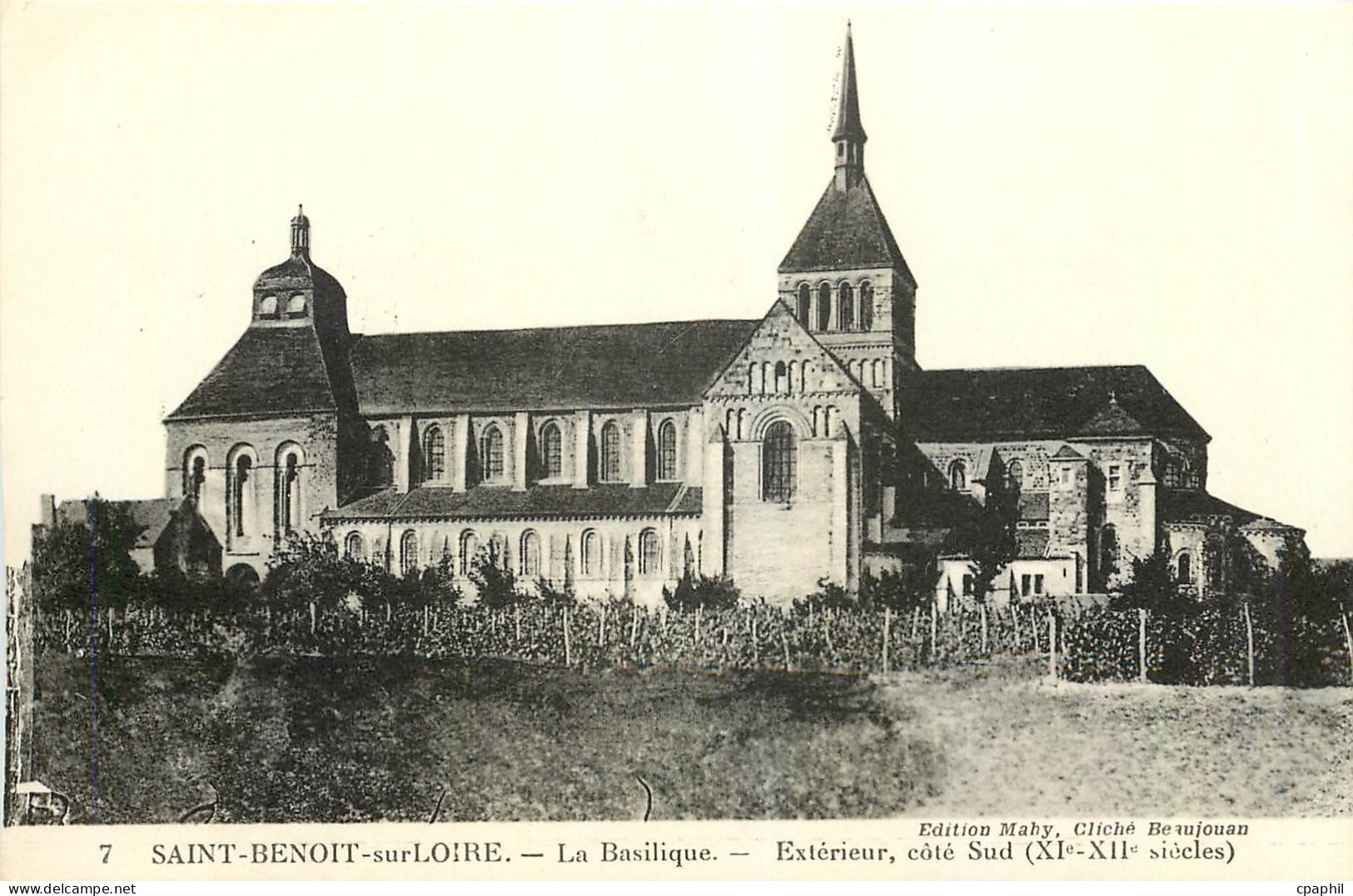 CPA Saint Benoit sur Loire La Basilique