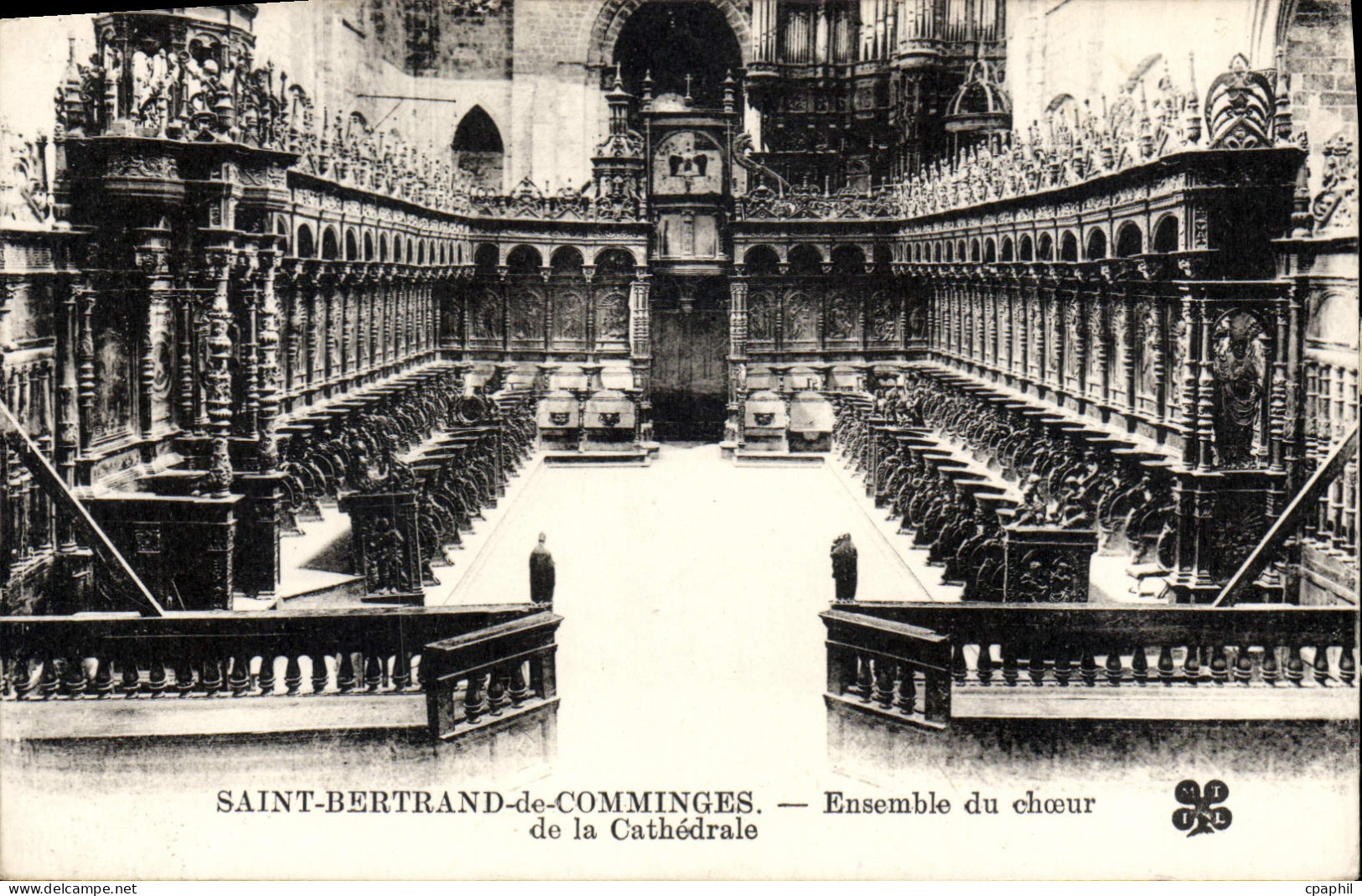 CPA Saint Bertrand De Comminges De La Cathedrale