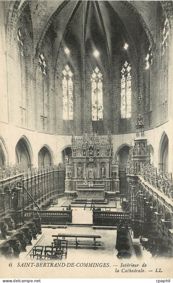 CPA Saint Bertrand de Comminges Interieur de la Cathedrale