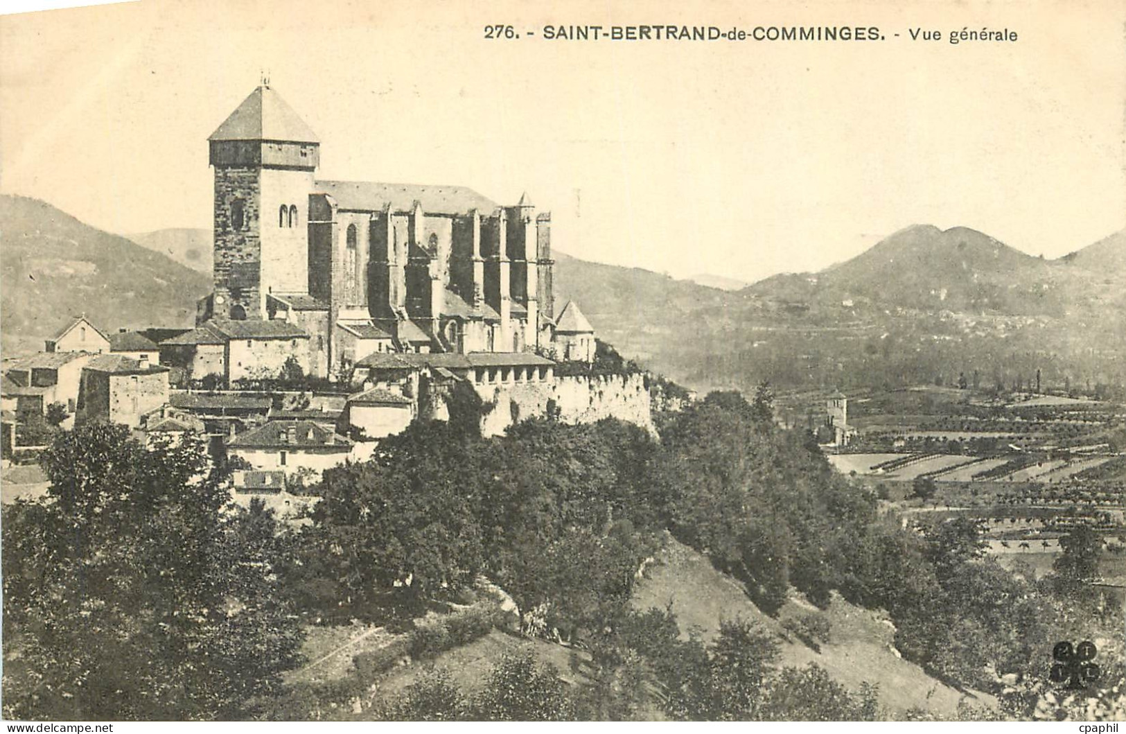 CPA Saint Bertrand de Comminges vue generale