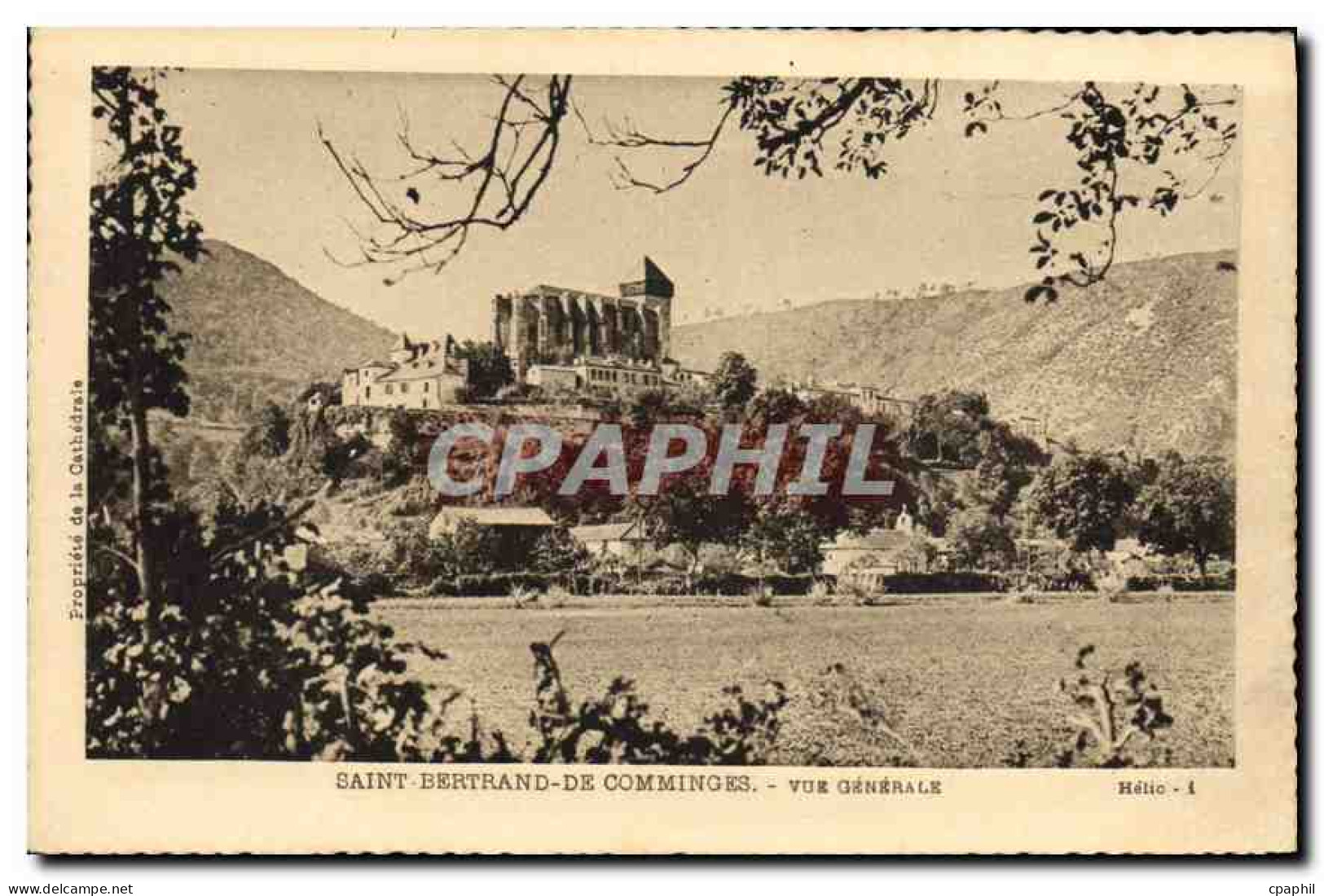 CPA Saint Bertrand de Comminges vue Generale