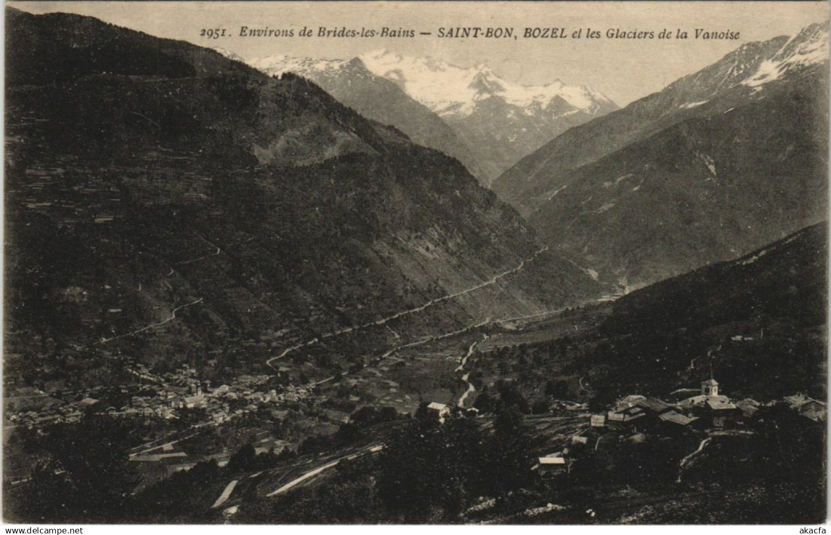 CPA SAINT-BON BOZEL et les Glaciers de la Vanoise (1195083)