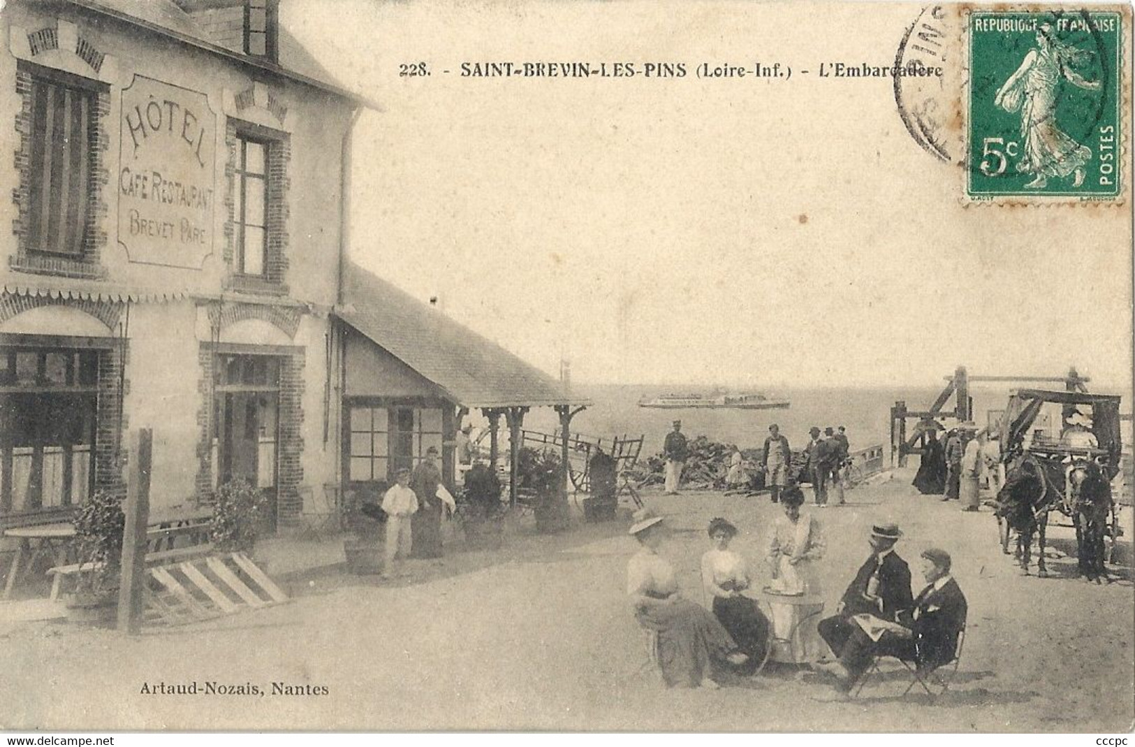 CPA Saint-Brévin-les-Pins l'Embarcadère