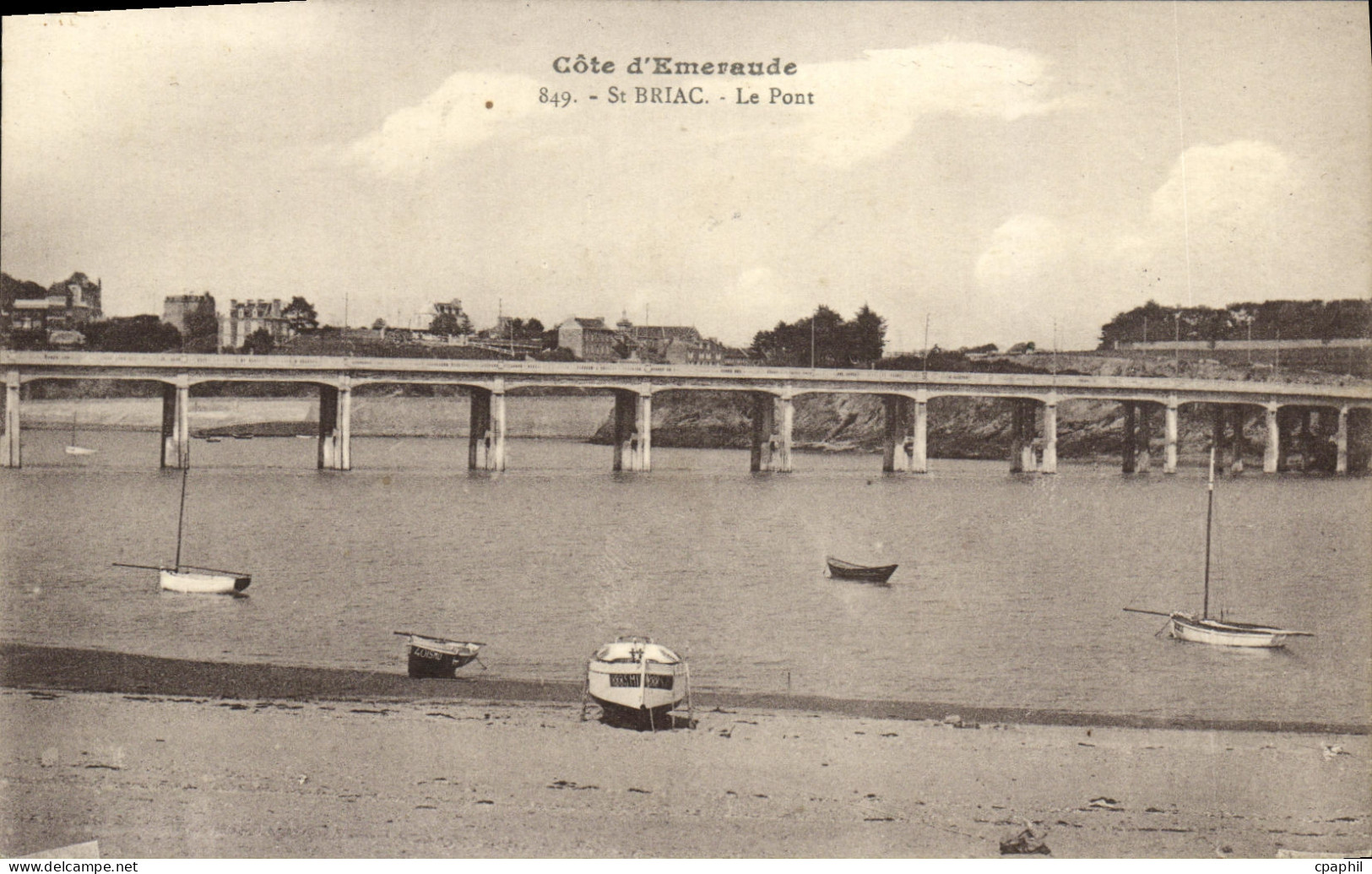 CPA Saint Briac Le Pont
