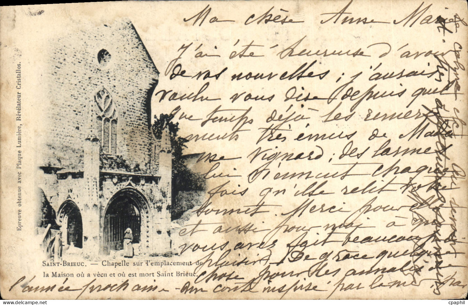 CPA Saint Brieuc Chapelle
