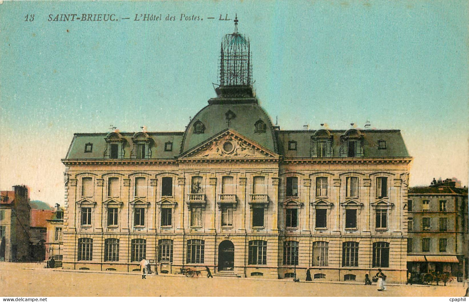 CPA Saint Brieuc L'Hotel des Postes