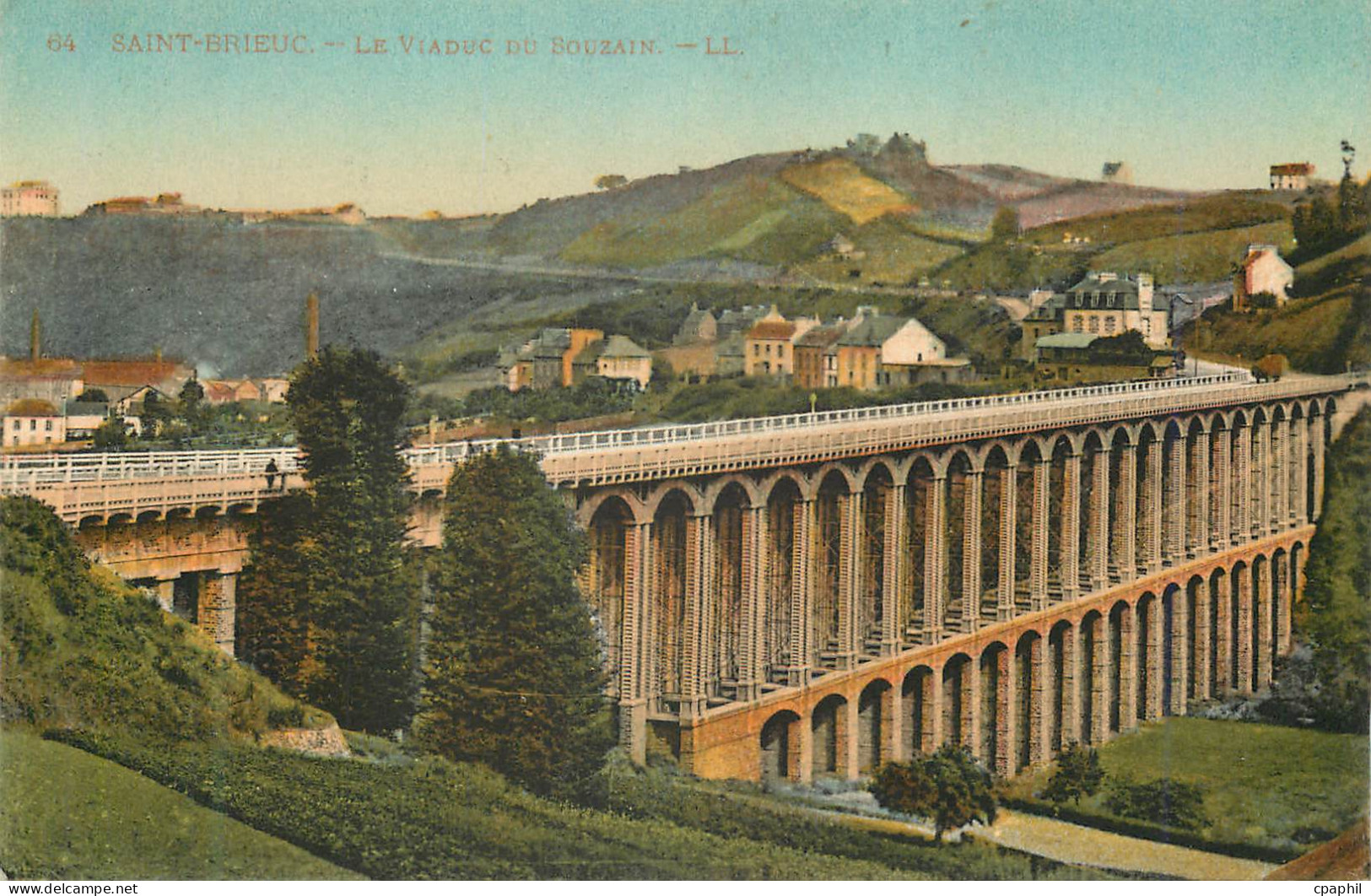 CPA Saint Brieuc Le Viaduc du Souzain