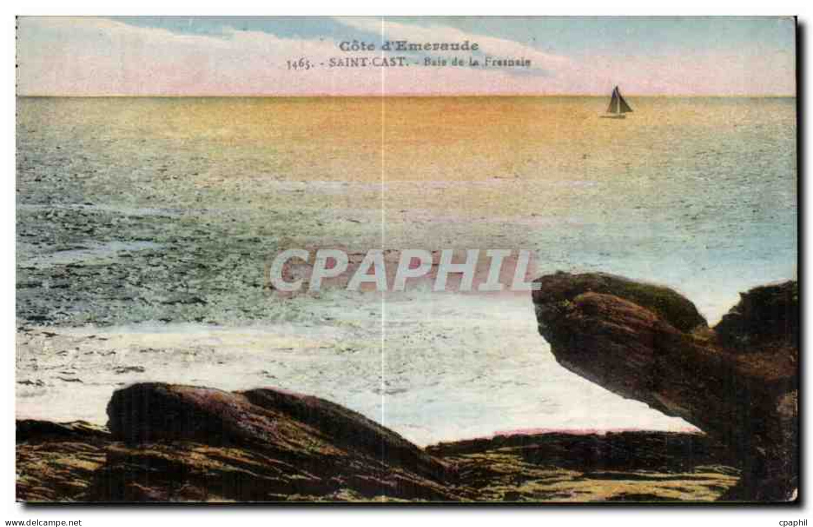 CPA Saint Cast Bais de La Fresdais