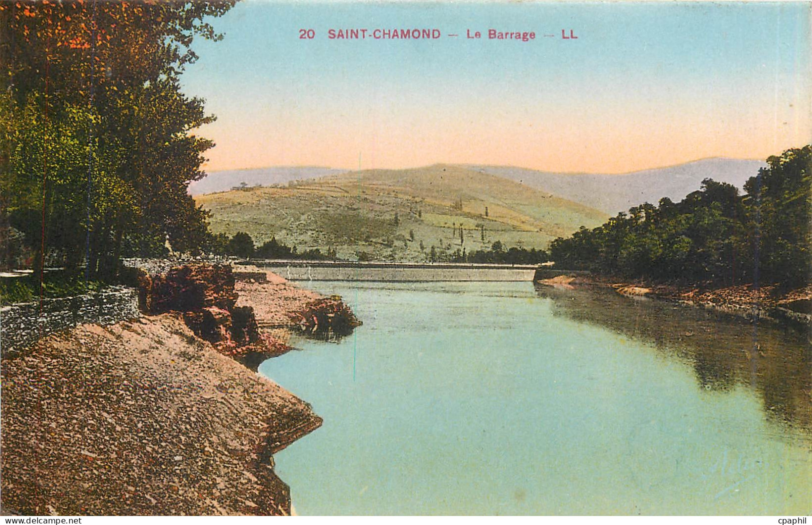 CPA Saint Chamond Le Barrage
