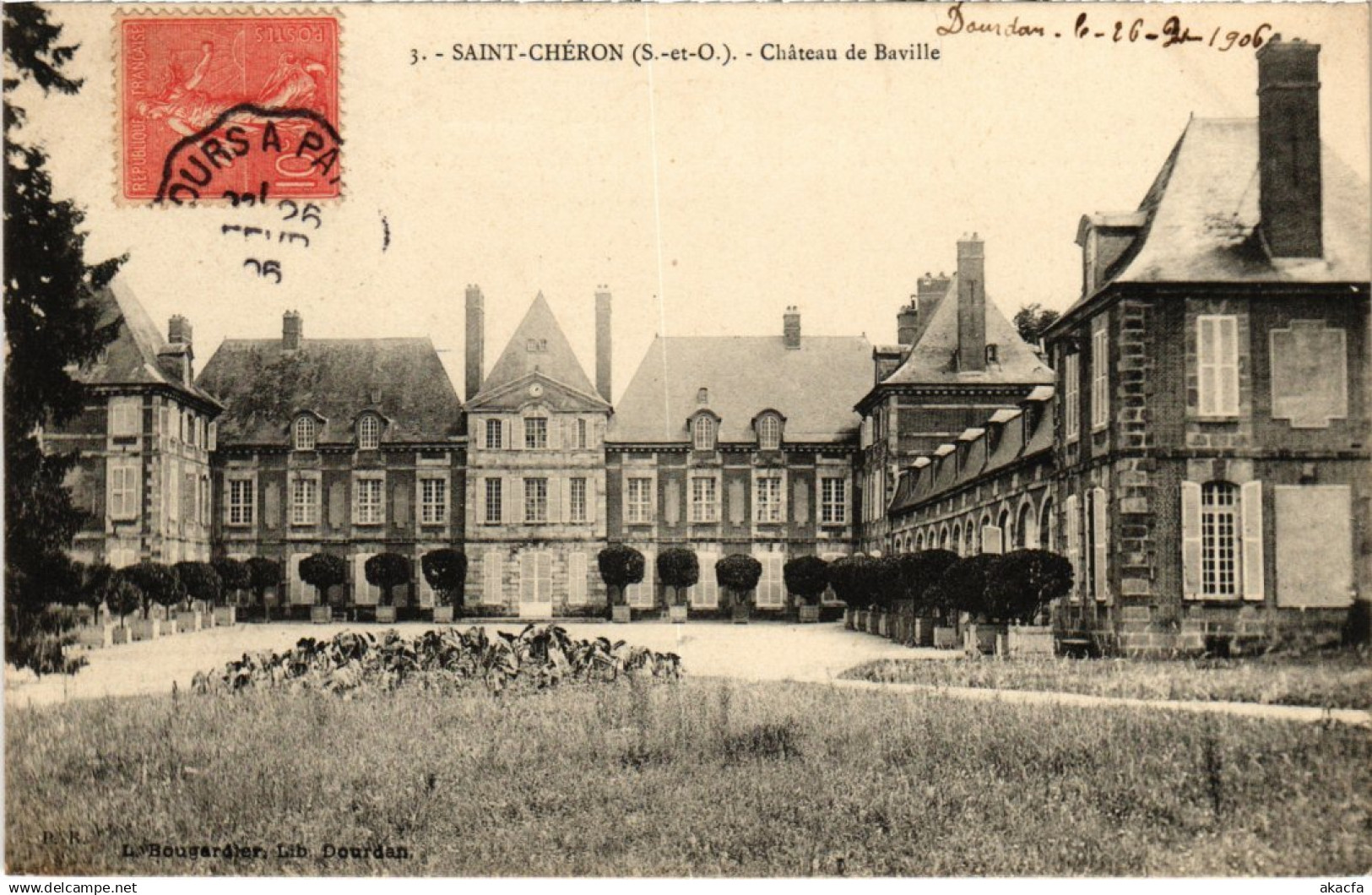 CPA SAINT-CHERON Chateau de Baville (1354902)