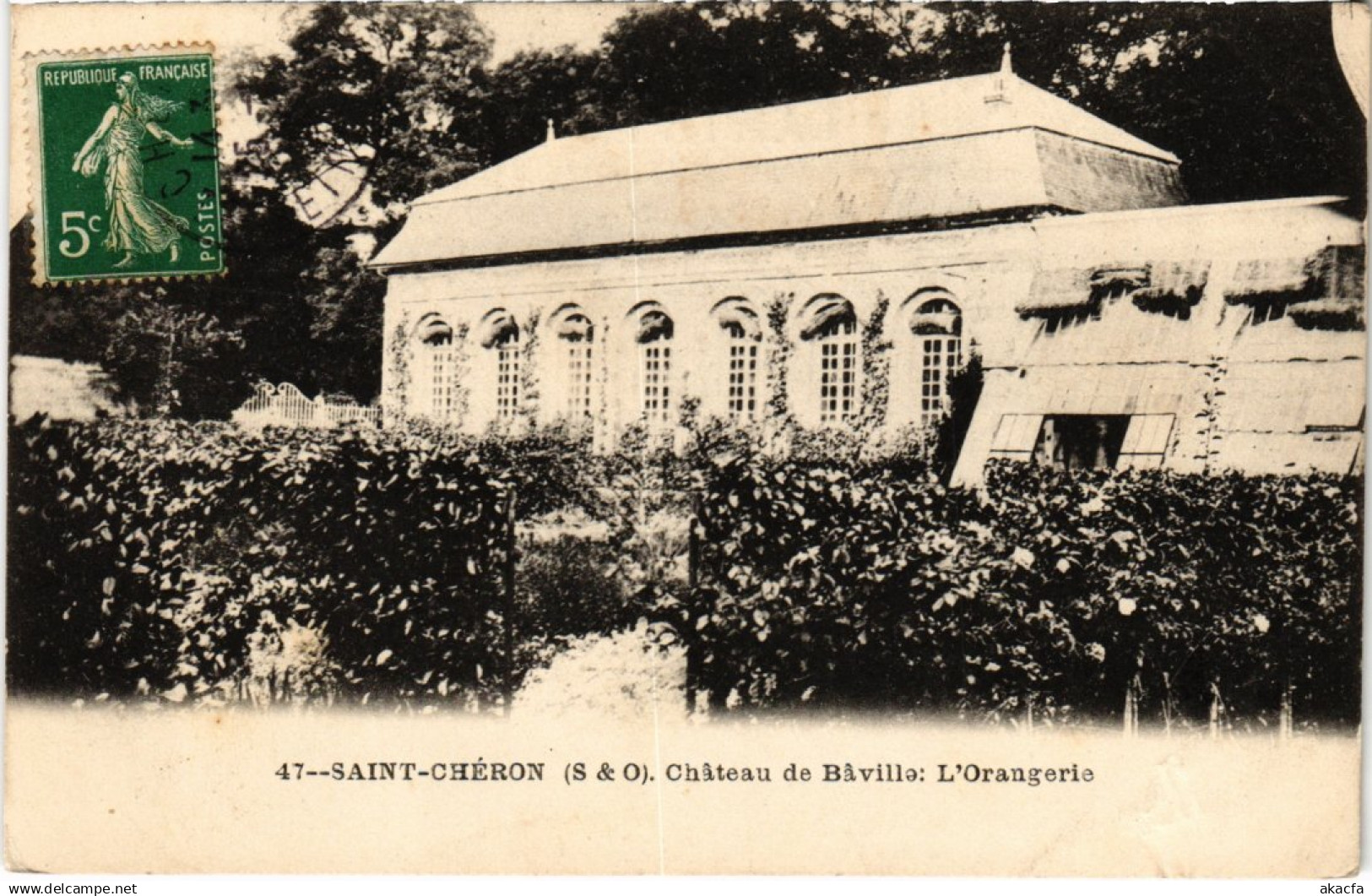 CPA SAINT-CHERON Chateau de Baville - L'Orangerie (1354895)