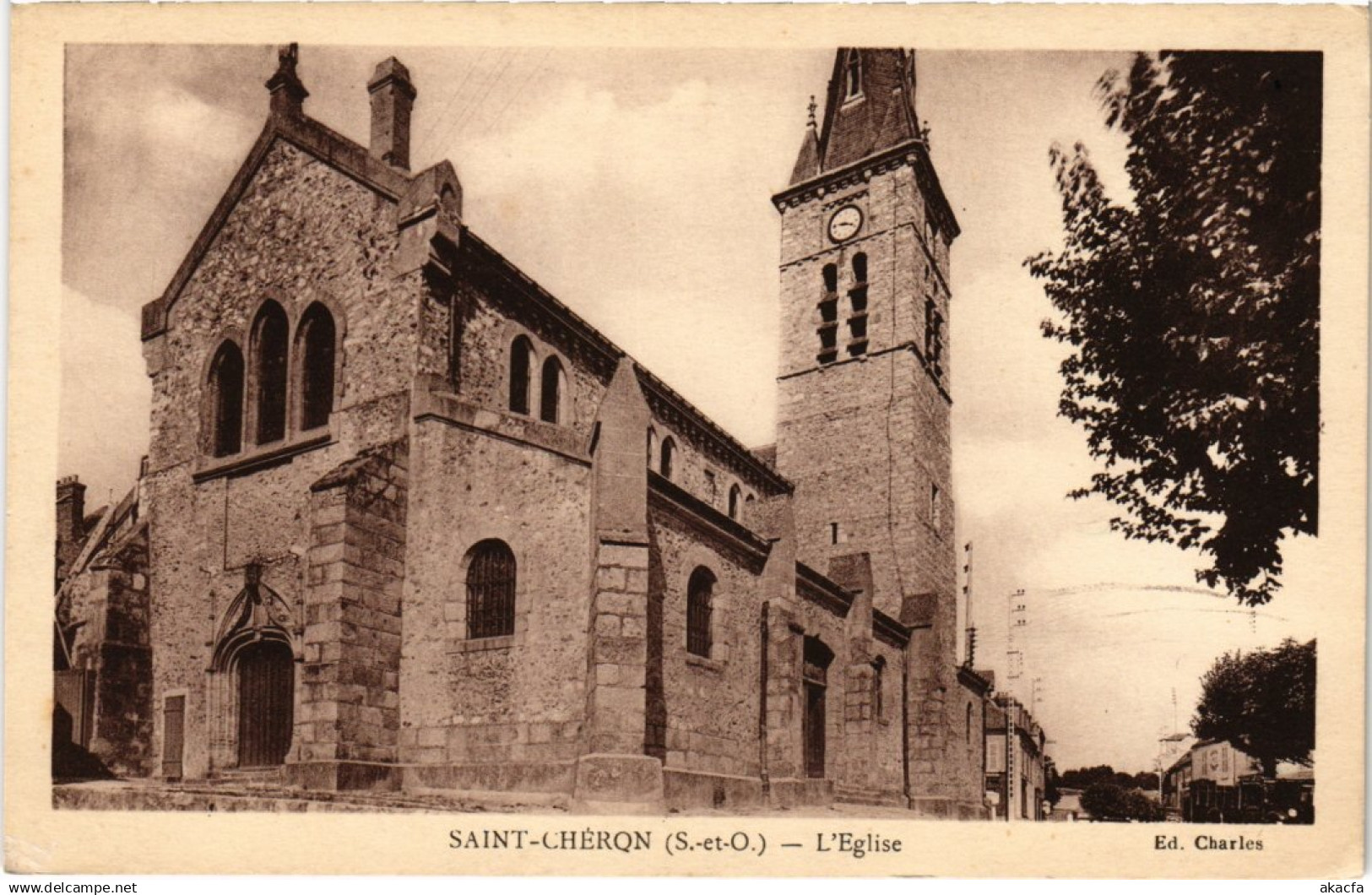 CPA SAINT-CHERON Eglise (1354253)