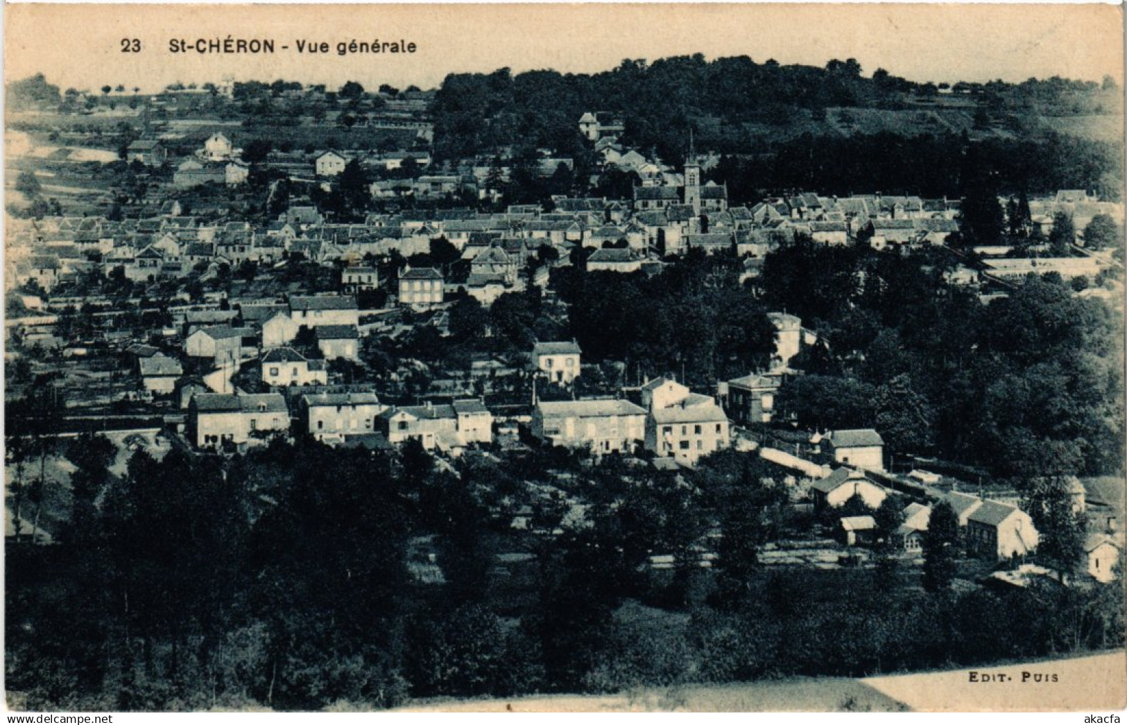 CPA SAINT-CHERON Vue Generale (1354781)