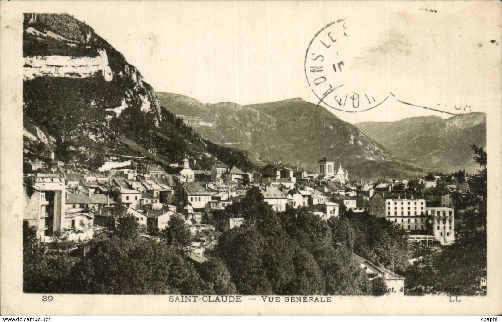 CPA Saint Claude Vue generale